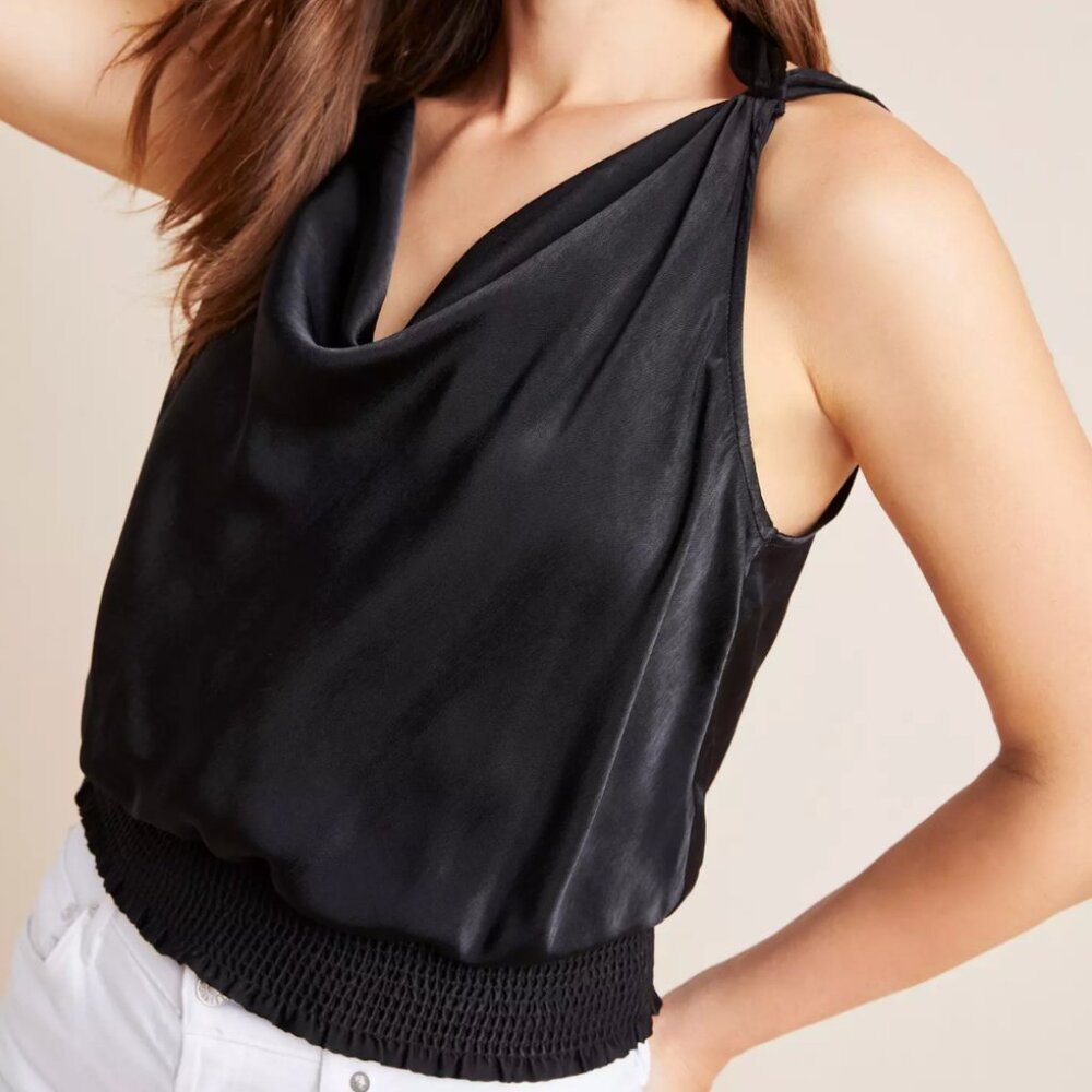 Maeve Alida Cowl Neck Blouse